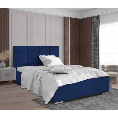 Upholstered Velvet Bed