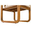 Ensemble de salle à manger 7 pièces pour patio moderne avec bois d'acacia durable et coussins hydrofuges-124955574