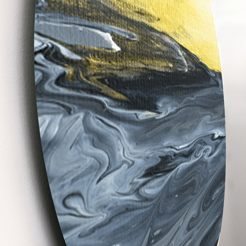 Abstract Wall Decor on Metal
