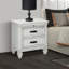 Table de chevet 2 tiroirs Clemen