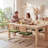 Crumley 18.8" H Upholstered Side Chair with Cane Rattan Back and Steel Frame-1459790173-1459790172