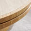 Ensemble de tables basses rondes 2P (19,49 po + 35,43 po) - Plateau en pierre frittée - Naturel-129581507