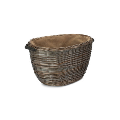 Maolis Wicker Lined Log Basket