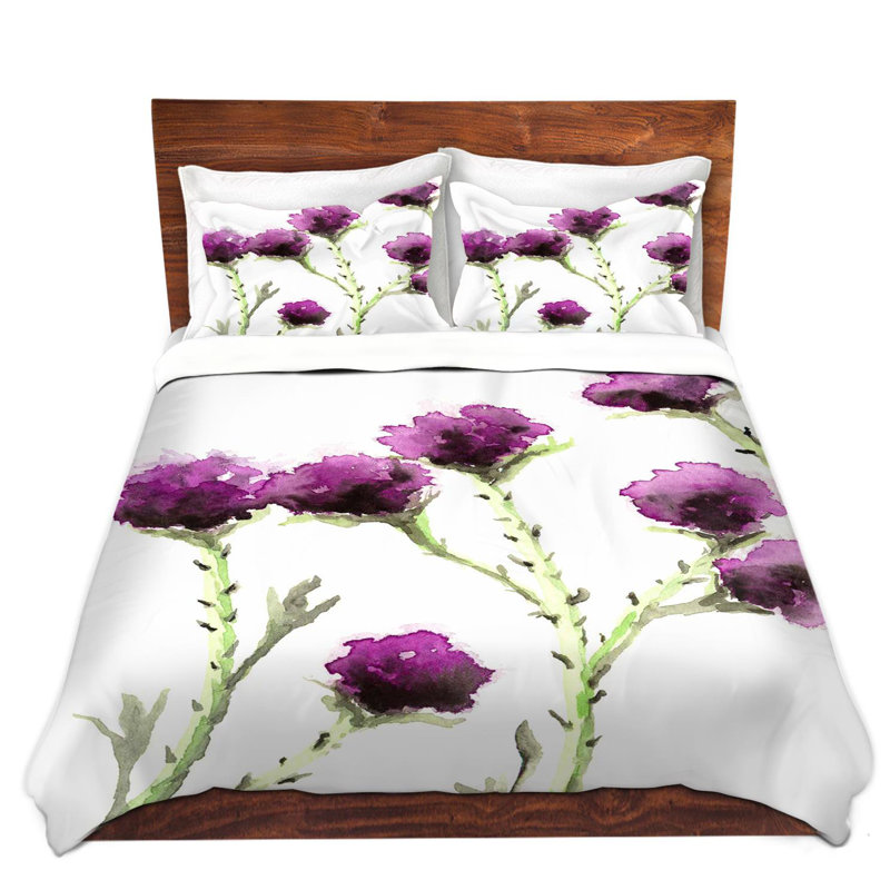 Modern & Contemporary Duvet Cover, King Duvet Cover + 2 King Shams