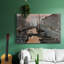 Paysage rétro - CDXCIX - Reproduction sur toile tendue-1359153419