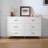 Modern Six-Drawer Chest, Living Room Cabinet