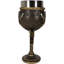 Hiedine Bungalow Rose Mythologie Nordique Viking Berserker Warrior 7 oz verre à vin calice avec dragon bateau
