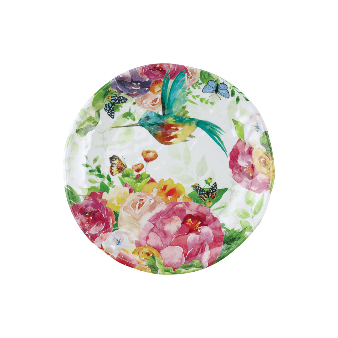 Dmitri 6'' Melamine Saucer (Set of 12) Rosalind Wheeler