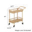 Beekman 34.5'' Wide Bar Cart