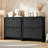 Shoe Cabinet with 2 Flip Drawers, Narrow Shoe Storage Cabinet with Adjustable Shelf, Hidden Shoes Rack with Anti-Tipping Kit, Freestanding Shoes Rack for Entryway Hallway,Black-426840229