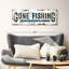 «Gone Fishing», impression sur toile-438635264