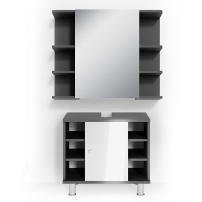 Villareal Bathroom Storage Furniture Set