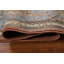 Tapis oriental Heriz à teinture végétale noué à la main 9 x 12