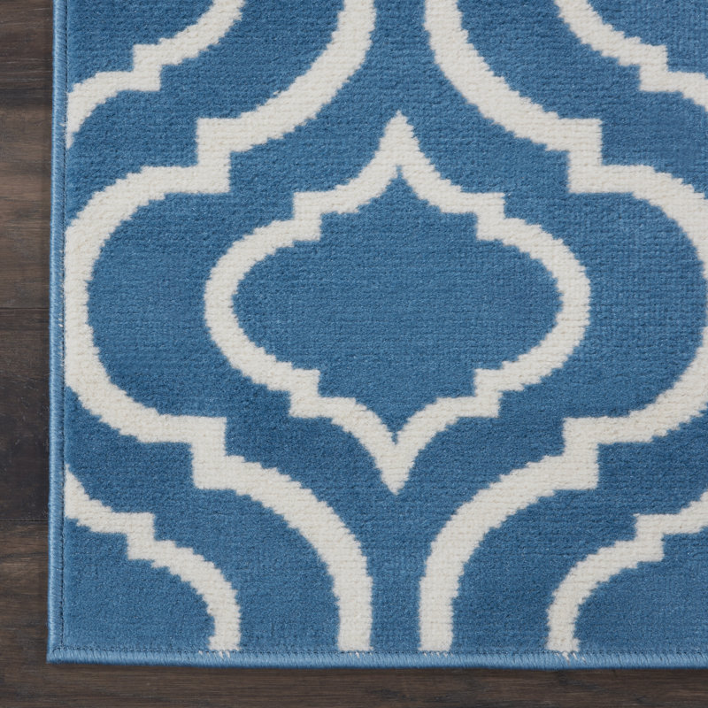 Tapis bleu Sheron, Rectangle 2 pi x 4 pi