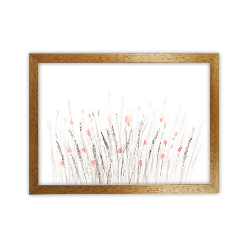 Botanicals IV - Print, 25cm H x 34cm W x 3cm D, Brown Framed, Paper