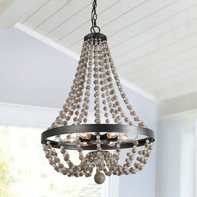 Lustre empire unique à 6 lumières Bessemer