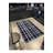 Machine Washable Geometric Blue Square Patterned Creative Modern Decorative Area Rug-129178798
