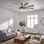 Karthic 85cm Ceiling Fan with LED Lights