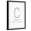Charlotte NC Coordates - Reproduction d'art textuel sur papier encadré-545149035