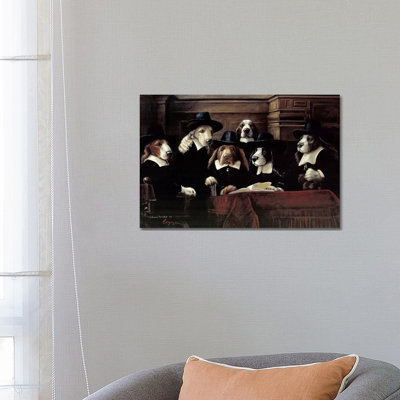 Biscuit Guild 1 Piece Wrapped Canvas Wall Art