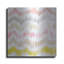 «Colours of the Wind 3» par Kristy riz, art mural en métal, 12 po x 12 po