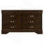 Commode 6 tiroirs Frances Cappuccino-141388819