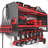 Power Tool Storage Rack With Surge Protection Power Strip And Charging Station