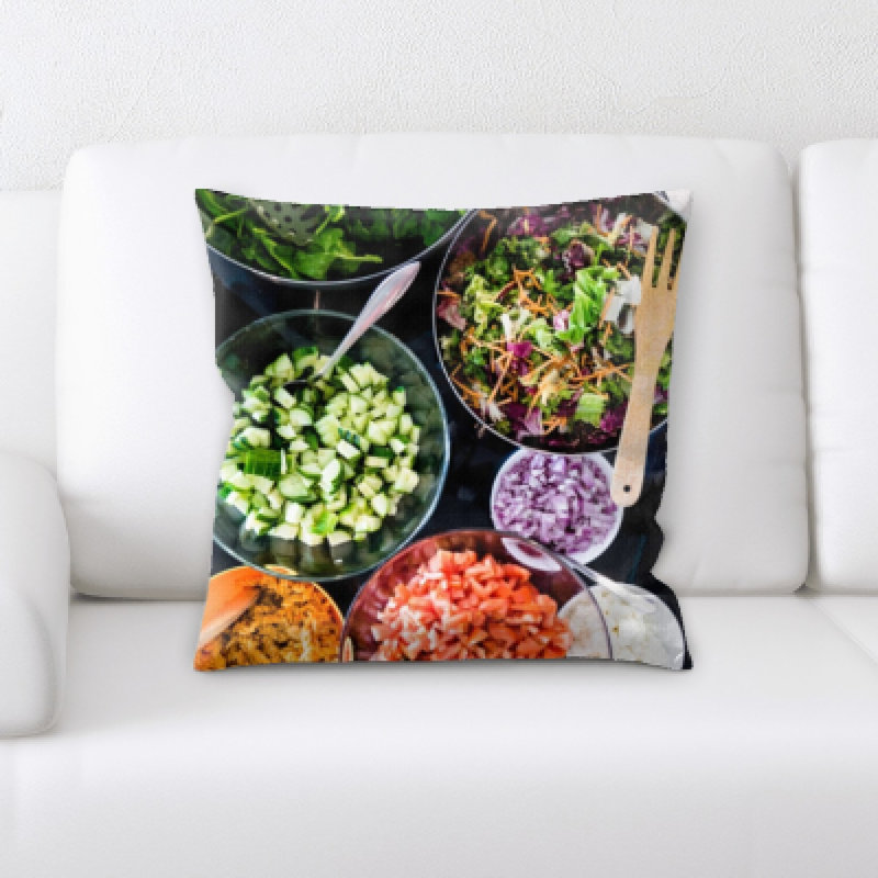 Microsuede Throw Pillow
