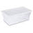 Sterilite 6 Qt Clear Storage Tote & 16 Qt Clear Storage Tote
