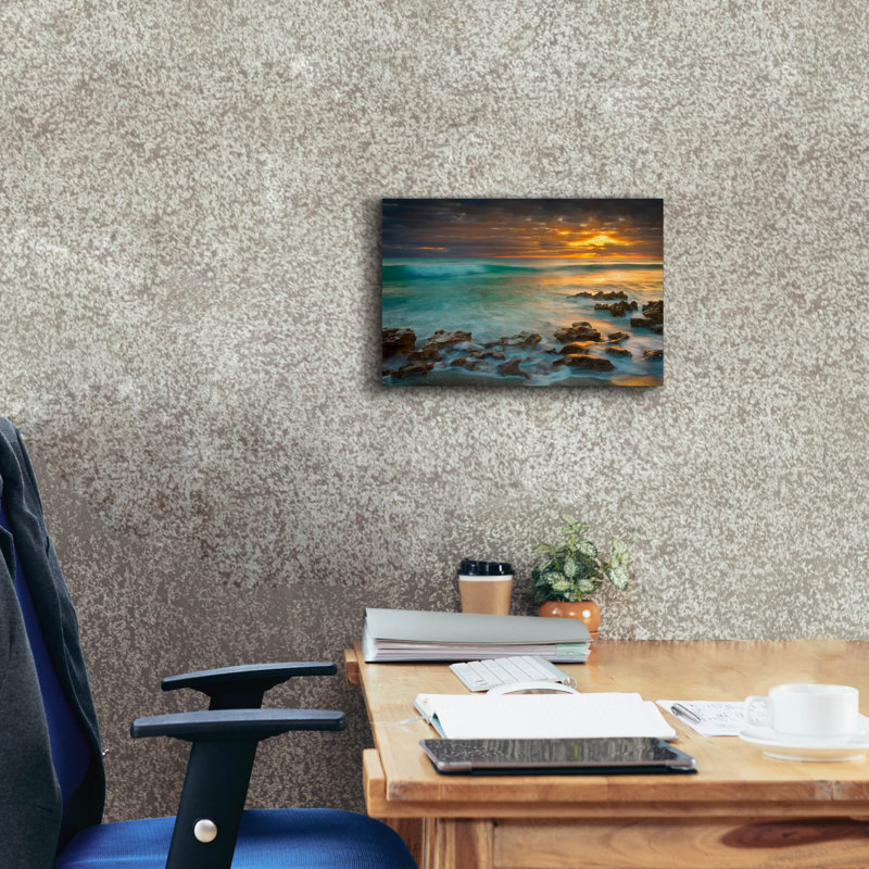 «Timeless» par Patrick Zephyr, art mural sur toile, H 12 po x l 18 po x P 0,75 po