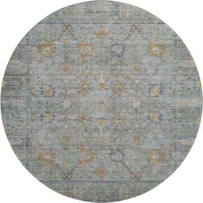 Premium Machine Washable Wayne AMF1106 Global Rug