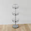 Arbre de rangement pour chaussures à 3 niveaux, argent-1938518829