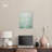 Pale Green Waterlilies Canvas Boho Minimalist Abstract by Art Remedy-104438969-104438980