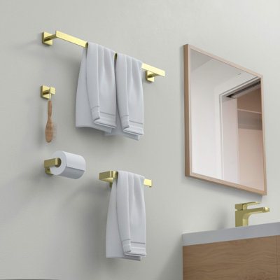 Blaze 4 - Piece Bathroom Hardware Set