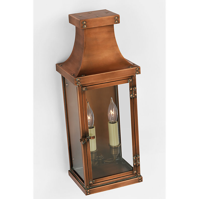 Chapman & Myers Bedford 3/4 Lantern, 17.25" H x 6.75" W x 6" D
