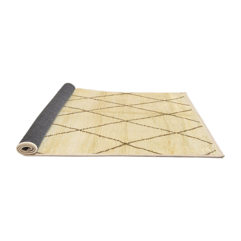 Tapis abstrait moderne 2927, Rond 5 pi