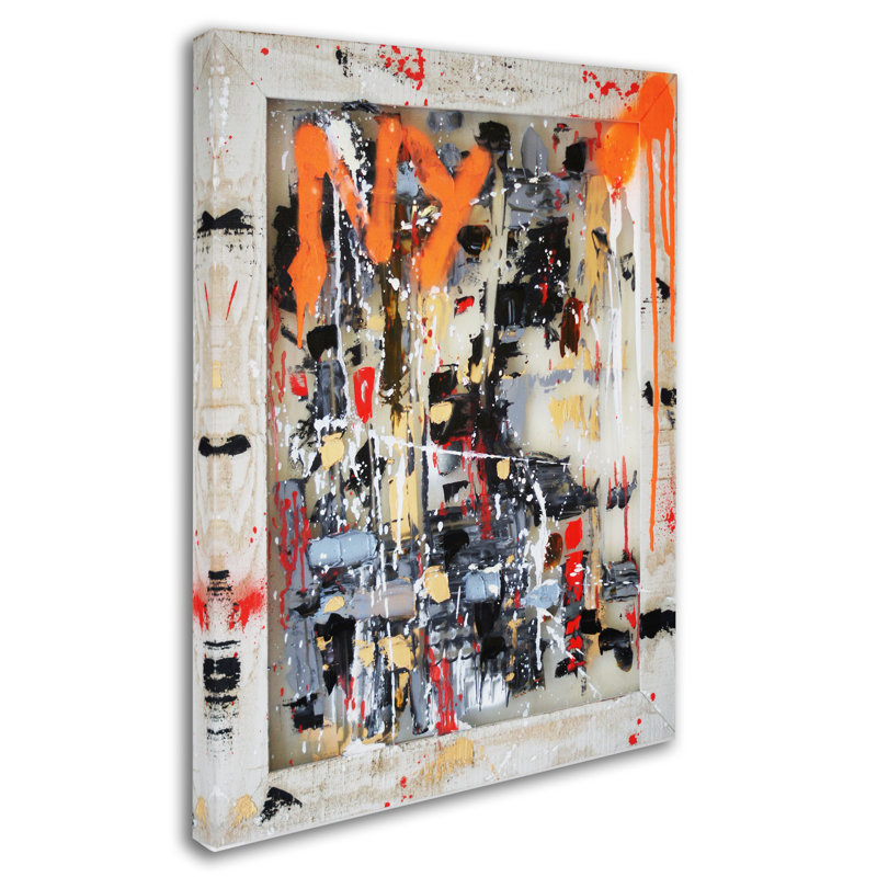 «New York, New York», impression sur toile tendue, H 47 po x l 35 po