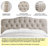 Linen Upholstered Headboard-Modern-Adjustable Height-Button Tufting-689633887-689281639