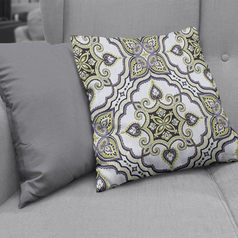 Tissu jacquard tissé Abbeyshea Canasta par The Yard, Citrine