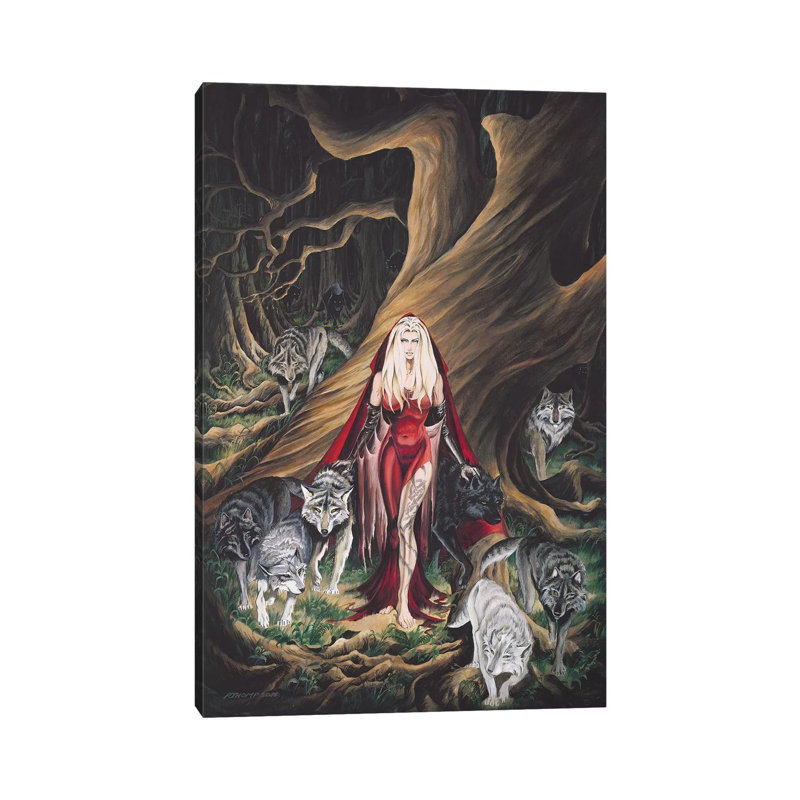 Howl by Ruth Thompson - Gallery-Wrapped Canvas Giclée on Canvas, Canvas, 20.32 cm H x 30.48 cm W