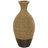 Wolton Brown/Dark Brown Seagrass Table Vase-829367401