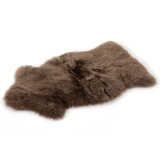 Lalo Sheepskin Area Rug in Taupe