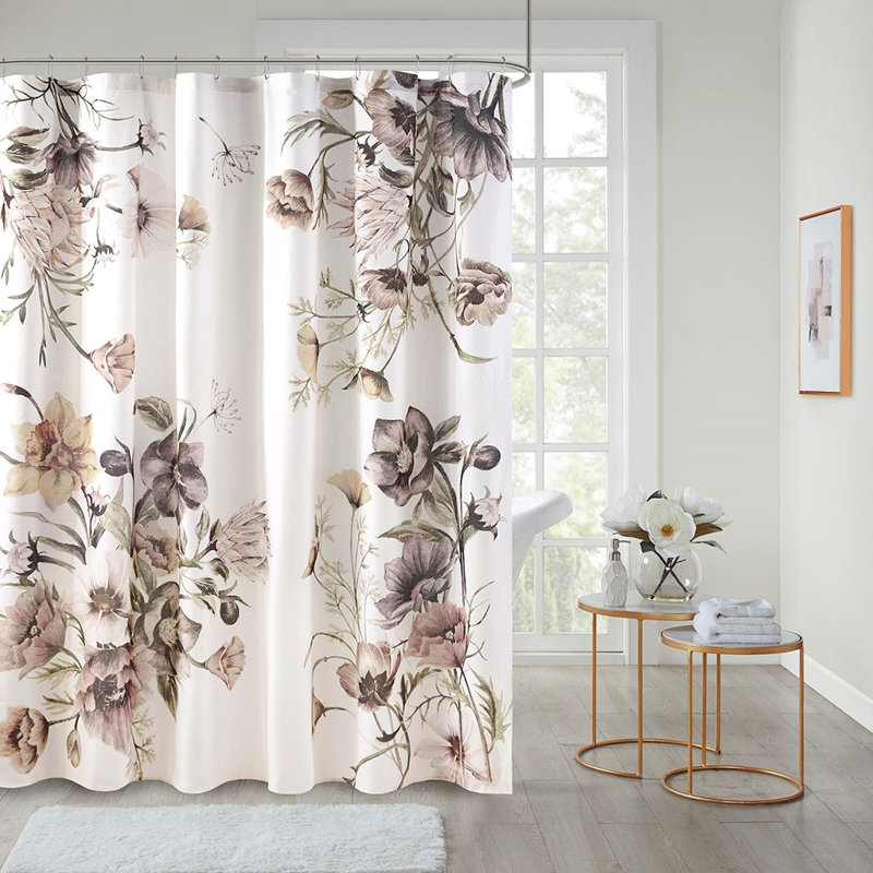 Rideaux de salle de bain Donohoe Cassandra, Rosé
