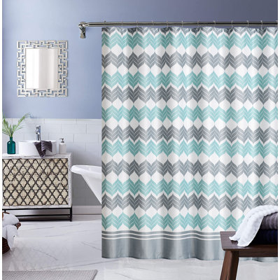 Chevron Shower Curtain