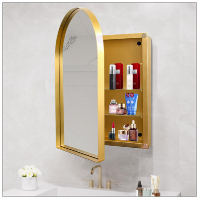 Armoire à pharmacie avec miroir 24 po x l 35,80 po