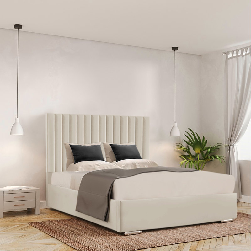Ayreanna Upholstered Ottoman Storage Bed, Single (3'), Turmeric