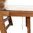Outdoor Adjustable Patio Wooden Daybed Sofa Chaise Lounge With Cushions For Small Places-651359129
