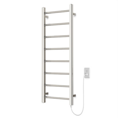 Artos MR12045P-PN Ryton Towel Warmer 47" x 18" Plug-In Polished Nickel
