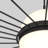 Kalev 1 - Light Matte Black LED Sphere Pendant