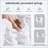 Mattresses, King Size 10 Inch Hybrid Medium Firm Mattress with Gel Foam &amp; Pocketed Innersprings | Ivory | Foam+Spring